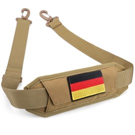 WYNEX Shoulder Strap Pad for Tactical Bag, Universal Bag Strap with Removable Thick Padding, Single Shoulder Strap as Replacement for Duffel Bag, Crossbody Bag