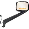 LEAVAN Chrome Hood Mirrors Assembly Compatible with 2018 2019 2020