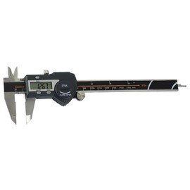 AICEY Digital Caliper Measuring Tool, IP54 Waterproof Stainless Steel Electronic Caliper with Large LCD Display Digital Micrometer, Available in 6in/150mm (ACE-KC15)