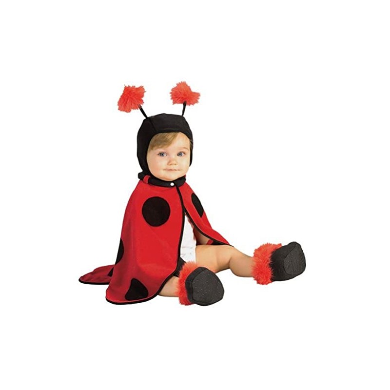 Rubie's Costume Co Rubies Caped Cuties, Lil Ladybug Infant Costume