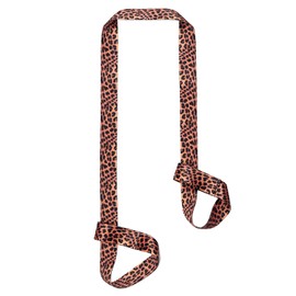 ZOOEASS Yoga Mat Strap, Adjustable Durable Yoga Mat Carrier & Stretching Strap, 5.9feet, Multiple Color Choices (Leopard,5.9feet)