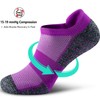 SITOISBE No Show Sports Compression Running Socks for Men Women