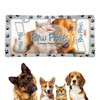 Bell Automotive 22-1-46104-8 Paw Prints License Plate Frame, Corrosion Resistant,
