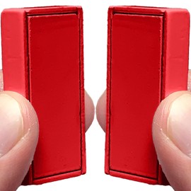 Homie - Pesas magnéticas para bandera/cortina, paquete de 8 imanes impermeables + funda de transporte, ideal para detener los enredos de...