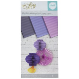 We R Memory Keepers 6 Piece DIY Party Honeycombs, Large, Twilight