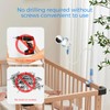 Tyeyober Baby Monitor Holder,Universal Flexible Baby Monitor Mount，BabyMonitor Indoor Camera