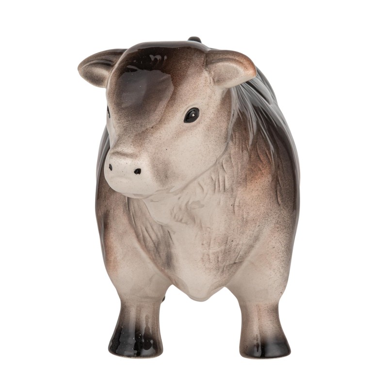 Vintage Ceramic Cow Shaped Cookie Jar