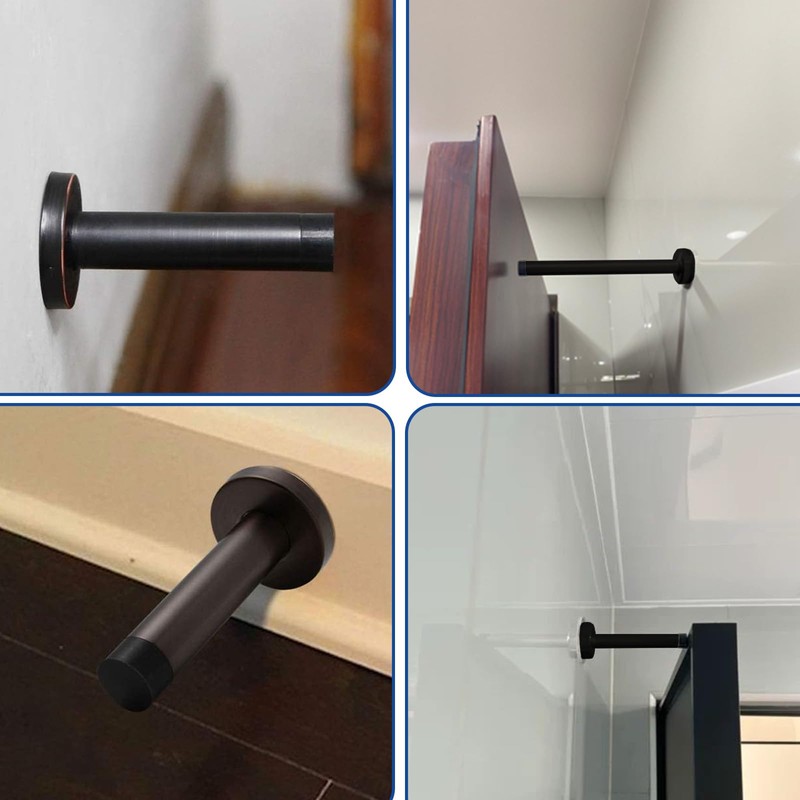 Misuyue Wall Door Stopper Stainless Steel 8.5 cm Door Stopper