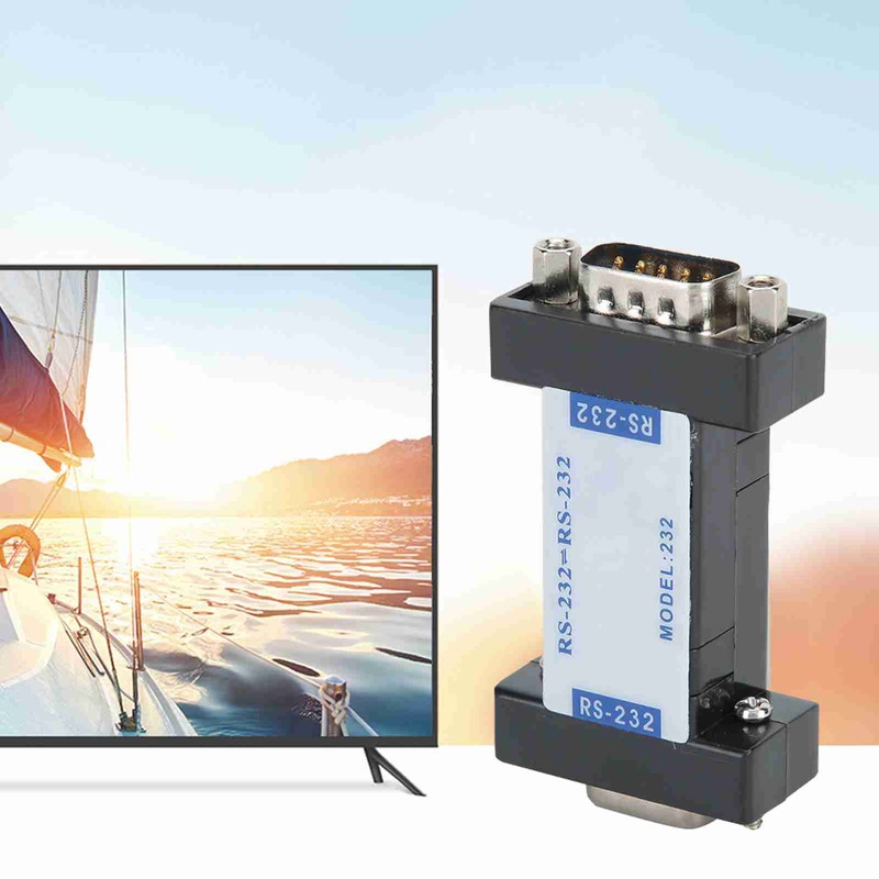RS232 to 232 Interface Converter Photoelectric Isolator Optical Isolation Surge