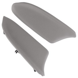 LUJUNTEC Front Door Panels Armrest fits 2008-2012 For Honda For Accord Door Armrest Grey(2PCS)