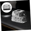 FELTECHELECTR 3-Way Distribution Block Car Amplifier Splitter Ground Distributor for