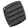 3in Marine Air Vent Grille Ventilation Ducting Louver Cover Black