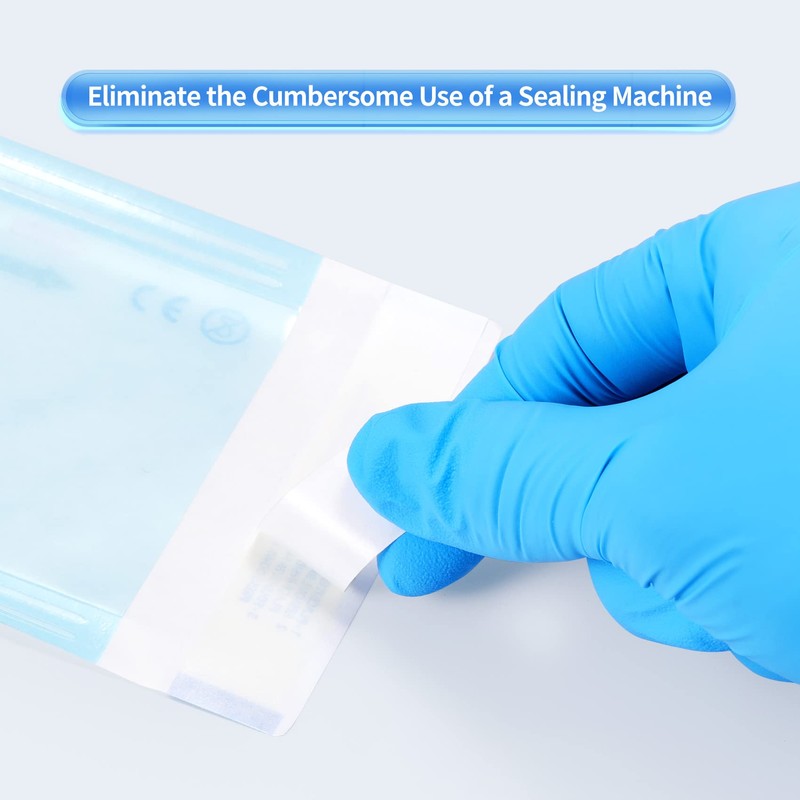 Annhua 3.5 X 6.5 Self Sterilization Pouches for Dental Offices,