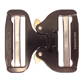 tee-uu Cobra Pro Style Buckle 50 mm (Black), black