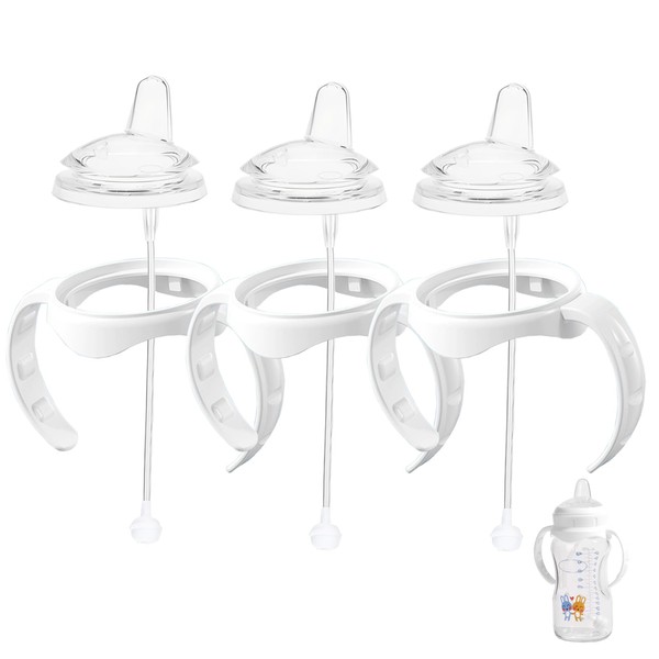 Sippy Cup Conversion Kit for Dr Brown Wide Mouth Baby