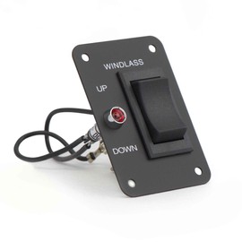 Five Oceans Anchor Windlass Up/Down Rocker Switch Panel, 12V FO-3739-1