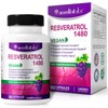 acentiallabs Resveratrol Supplement 1480 mg|Trans Resveratrol & Polyphenols With Quercetin|