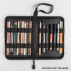 Jackson's : Black Sketching Case : 14x22cm (APX.6x9in)