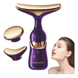 Masajeador Facial Cuello Eléctrico Contorno Ojos Antiarrugas                                                                                          