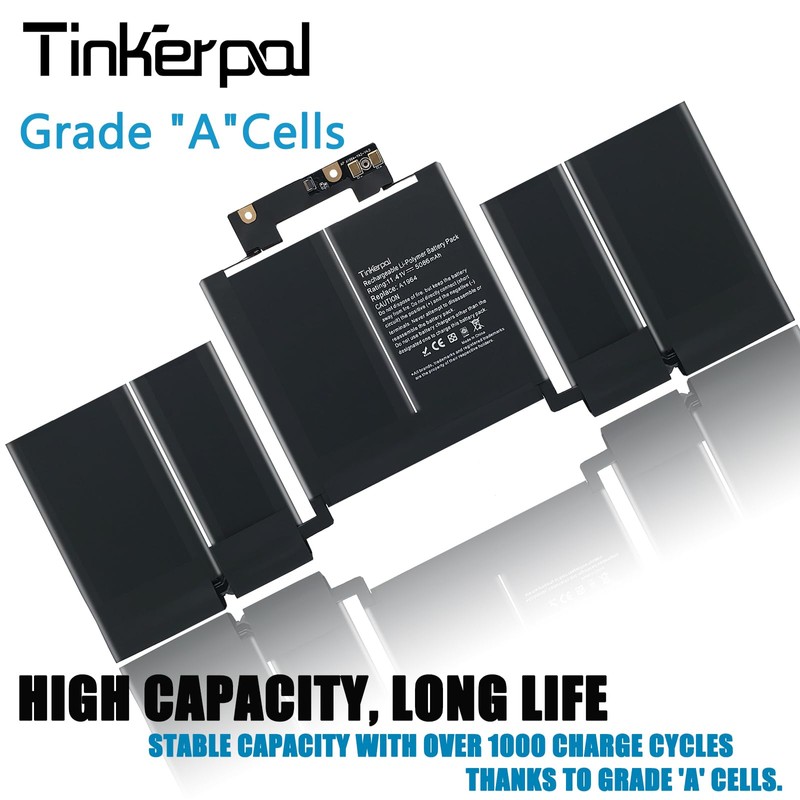 Tinkerpal A1964 Laptop Battery Compatible with MacBook Pro 13 Inch
