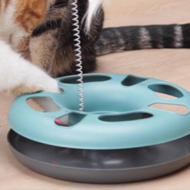 EURO MARKETING MANUFACTURING Crazy CAT Donut 3-in-1 Katzenspielzeug