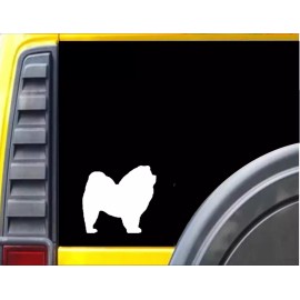 EZSTIK Chow Chow *J654* 6 inch Sticker dog decal