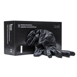 226977 MT Black Latex Gloves Size XL Box