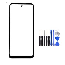 UPONEW for Motorola Moto G 5G 2022 Front Glass Panel - Front Panel Outer Screen Glass Panel Replacement with Opening Tool for Motorola Moto G 5G 2022 XT2213DL XT2213-3 XT2213