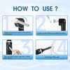 Electric Teeth Whitening Tools Plaque Tartar Polishing Cleaning Kit with