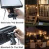 SUNTHIN 24ft Solar String Lights, USB Rechargeable Solar Outdoor Lights