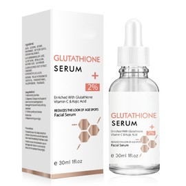 Glutathione Serum with Kojic Acid & Vitamin C - Nicotinamide Serum for the Face - Face Serum Reduces Dark Spots - Reduces Pores and Improves Skin Tone Moisturising Cream Face