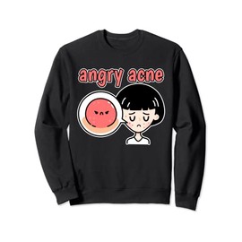 Angry Acne Pimple Dermatologist Acne Sweatshirt