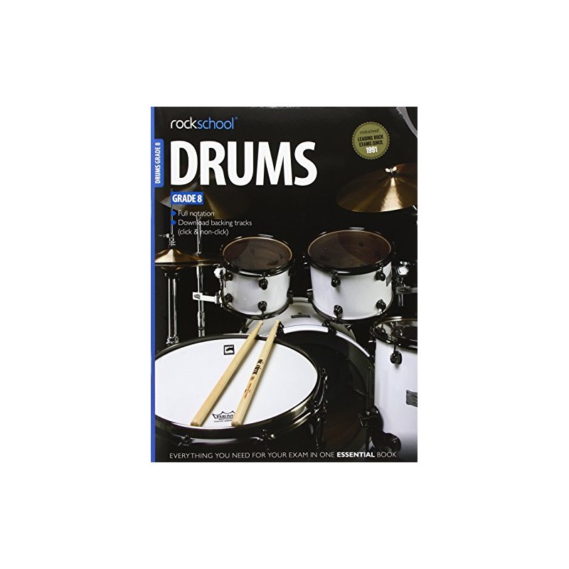 Rockschool Drums - Grade 8 (2012-2018)