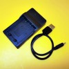 For Sanyo USB Battery Charger For Sanyo Xacti VPC-CA100 VPC-CA102