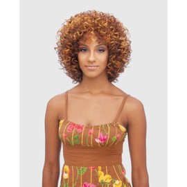 VANESSA Synthetic Full Wig - KOBY (#1B - Off Black)