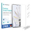 SmarTect TPU Screen Protector [2 + 2 Pieces] Compatible with