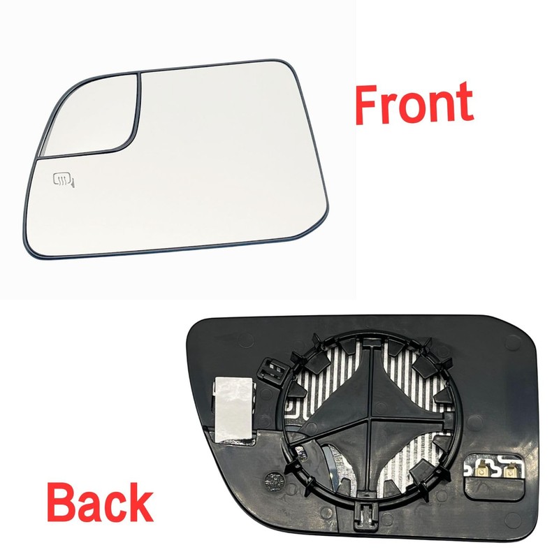 Left Driver Side Mirror Glass Heated Without Blind Spot Detection