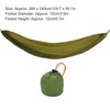 Camping Hammock Portable Parachute Hammock with Storage Bag and Snap