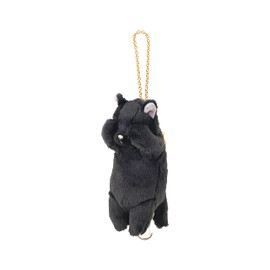 Libuhaato Reel Mascot Kubinekko Mineko (Total Length Approx. 5.9 inches (15 cm) Key Chain 87033-74