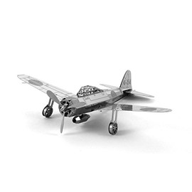 Metal Earth Mitsubishi Zero Fighter Airplane 3D Metal Model Kit Fascinations