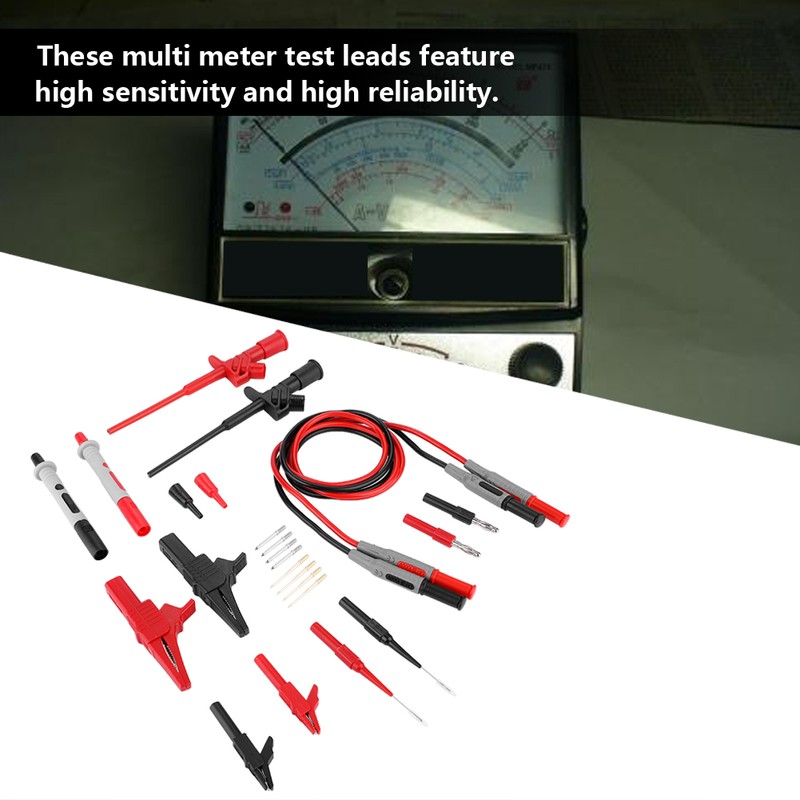 4mm Banana Plug Electronic Multimeter Multi Meter Test Lead Probe