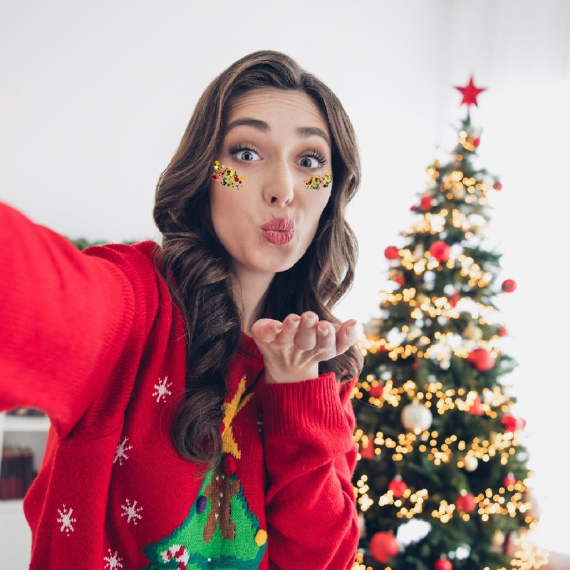 Glitter Gel for Body, Face, Hair and Lips (Christmas)