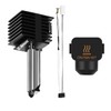 YUYUEMI for Bambu Lab A1/A1 Mini Removable Hotend Kit Fast Speed Hotend Assembly,0.2/0.4/0.6/0.8 High Flow Hardened Steel Nozzle Replacement 3D Printer Parts (0.4mm with Heater Kit)