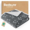 Bedsure Waterproof Dog Blanket - 102x76cm Fleece Dog Blanket for