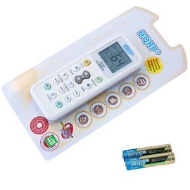 HQRP Universal A/C Remote Control Compatible with Sharp Air Conditioner/Fahrenheit displaying