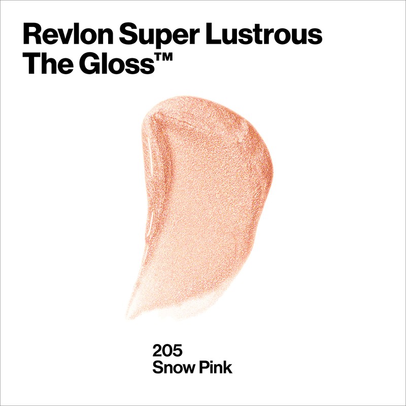 Revlon Super Lustrous Lip Gloss, Non-Sticky, Hydrating, High Shine Finish,