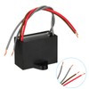 PATIKIL CBB61 Ceiling Fan Capacitor, 1Set 5+5uF 250V AC 50/60HZ
