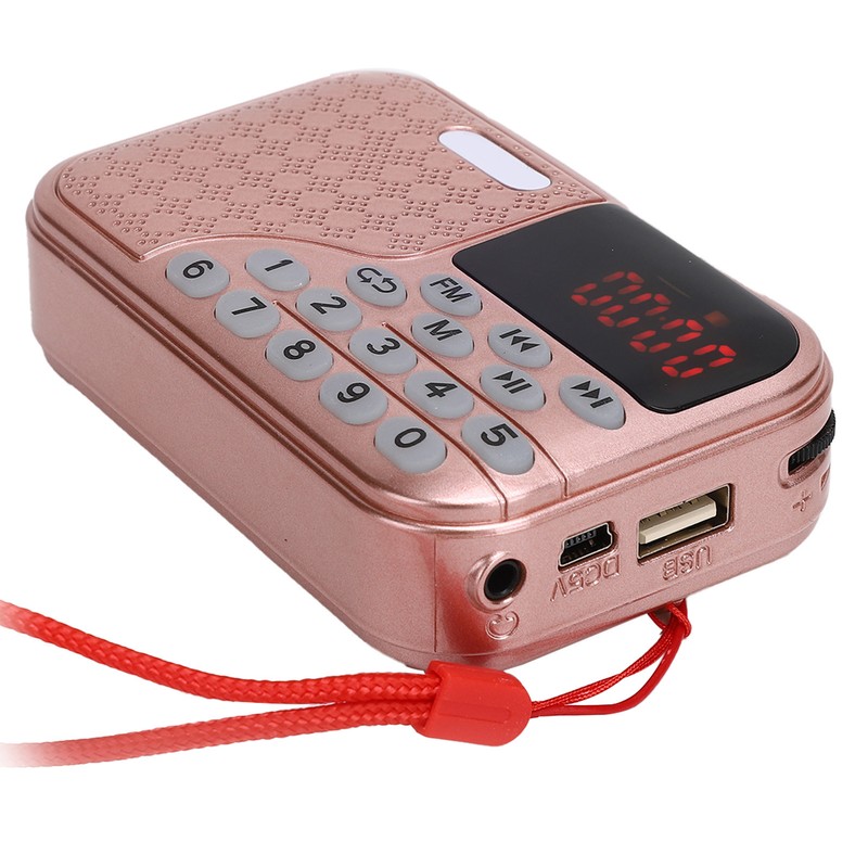 M‑128 Portable Pocket Radio Mini FM Receiver USB Memory Card