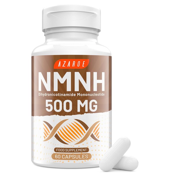 High-Potency NAD Supplement Alternative, 500mg Per Serving, Advanced NAD+ Booster,