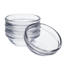 Beille 3.5 Inch Cooking Baking Supplies Glass Pinch Bowl Ramekins, 4pc